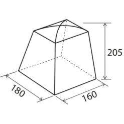 Cabina Brunner Maxi NG -Campeggio All'aperto cabina maxi ng 3