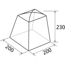 Cucinotto Brunner Chef II Outdoor 200X200 9 Cucinotto Brunner Chef II Outdoor 200X200 -Campeggio All'aperto chef ii outdoor 200 x 200 3