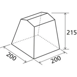 Cucinotto Brunner Gusto III NG 200X200 -Campeggio All'aperto cucinotto gusto iii ng 200 x 200 4