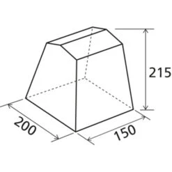 Cucinotto Brunner Gusto II NG 200x150 -Campeggio All'aperto cucinotto gusto iii ng 200 x 200 9