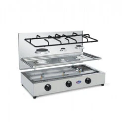 Parker® Fornello A Gas 3F Inox -Campeggio All'aperto fornello a gas inox 300 2