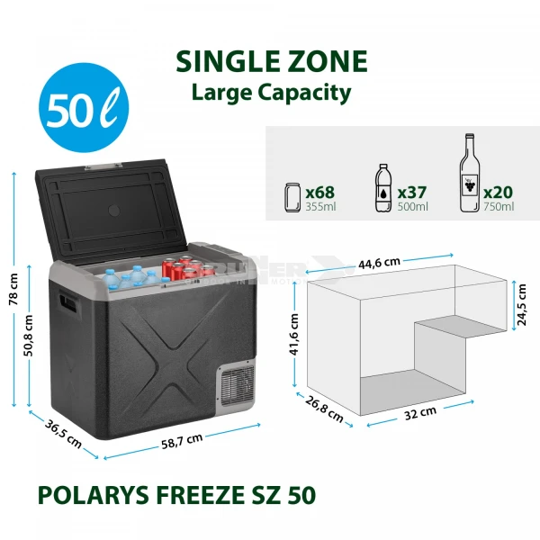Frigo Congelatore Portatile Brunner Polarys Freeze SZ 50 22 Frigo Congelatore Portatile Brunner Polarys Freeze SZ 50 - immagine 20