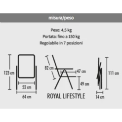 WESTFIELD Poltrona | Advancer Ergofit AG -Campeggio All'aperto poltrona advancer ergofit ag 3