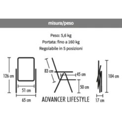 WESTFIELD Poltrona | Advancer Lifestyle -Campeggio All'aperto poltrona advancer lifestyle 2