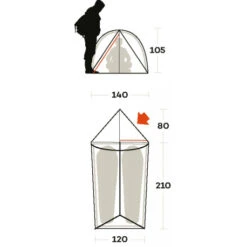 Tenda Ferrino Manaslu 2 -Campeggio All'aperto tenda ferrino manaslu 2 quattro stagioni leggera compatta struttura duralluminio giunti radiali 2