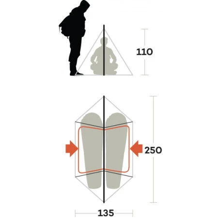 Tenda Ferrino MTB 5 Tenda Ferrino MTB - immagine 3