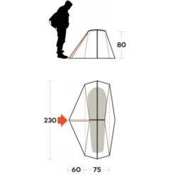 Tenda Ferrino Grit 1 -Campeggio All'aperto tenda grit 1 2