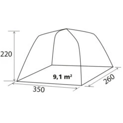 Tenda Brunner Rambler -Campeggio All'aperto veranda rambler 3